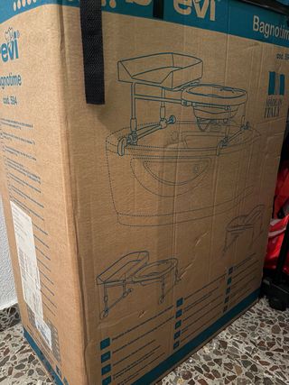 Bañera y cambiador Brevi 594