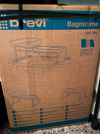 Bañera y cambiador Brevi 594