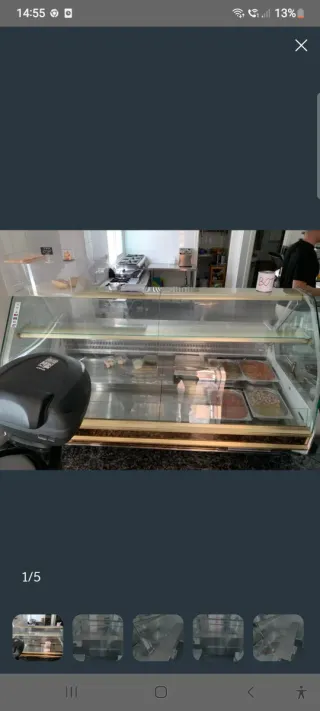 Vitrina expositora refrigerada