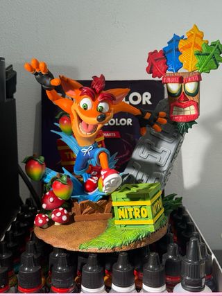 Figura Crash Bandicoot 3D
