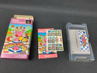 Kirby Bowl Super Famicom SHVC-CG Nintendo