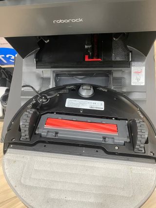 Roborock S7 MAX Ultra Robot Aspirador 5500 Pa NEGRO REACONDICIONADO, señales de uso