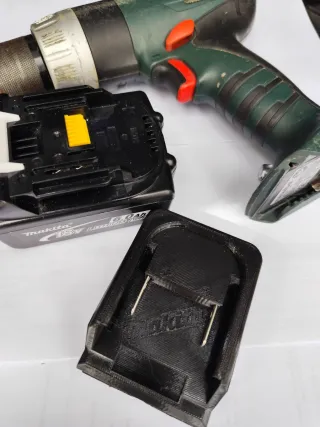 Adaptador metabo - bateria makita 18v