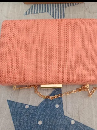 Conjunto MARYPAZ Zapatos y Bolso Naranja Talla 37