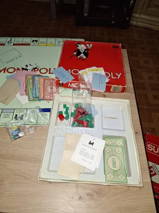 Juego de mesa Monopoly años 80