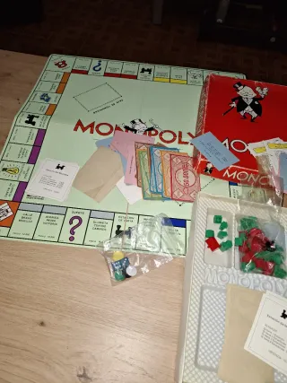 Juego de mesa Monopoly años 80