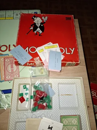 Juego de mesa Monopoly años 80