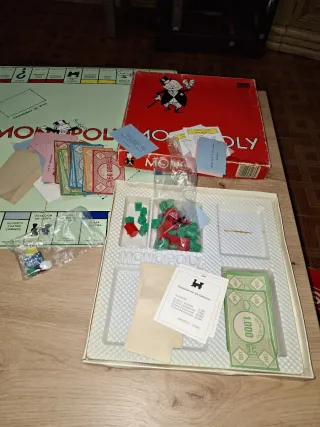 Juego de mesa Monopoly años 80