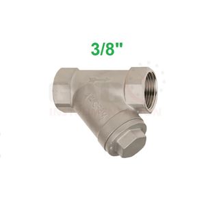 FILTRO LINEAL EN Y ROSCA DE 3/8" HEMBRA TOTAL INOX