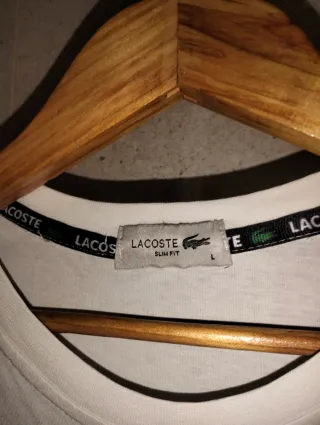 Camiseta  Blanca Talla L