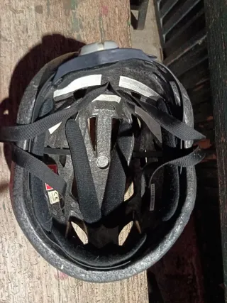 Casco Bici MTB GEST VARIK Negro Rojo