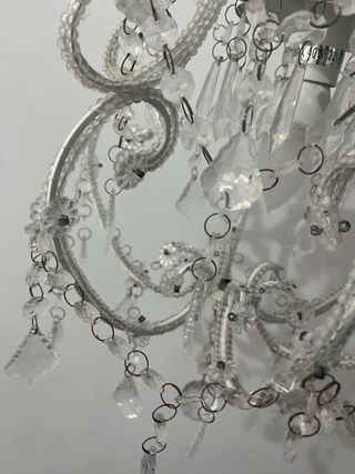 Lámpara colgante de cristal