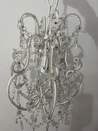 Lámpara colgante de cristal