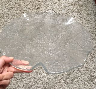 Fuente cristal IVV hoja