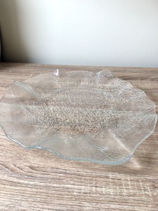 Fuente cristal IVV hoja