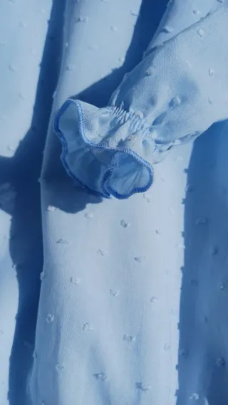 Peleles con volantes y cuadros 24/36 meses