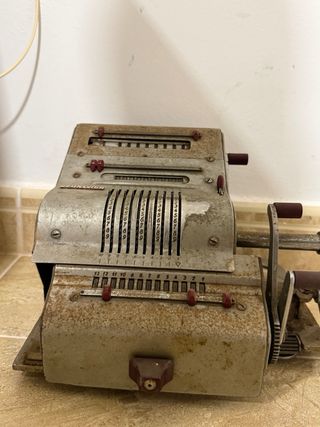 Calculadora antigua Brunsviga