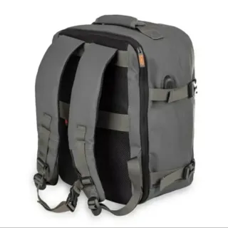 Mochila Munich Gris y Naranja nueva