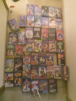 Colección VHS Infantiles Disney Precio Negociable!