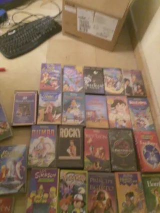 Colección VHS Infantiles Disney Precio Negociable!