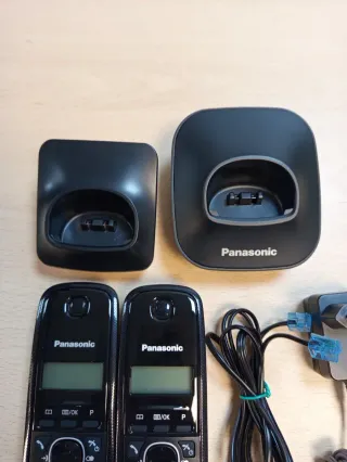 Teléfono Inalámbrico Dúo Panasonic KX-TG1611SP