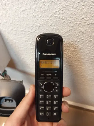 Teléfono Inalámbrico Dúo Panasonic KX-TG1611SP