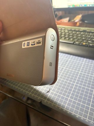 Altavoz Bluetooth Sangean Beige/Plata