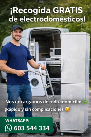 Recogida de electrodomésticos