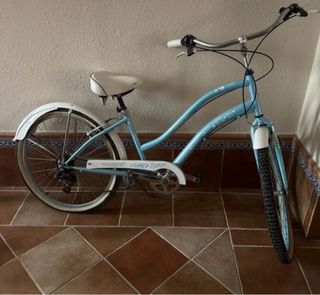 Bicicleta Turquesa Estilo Crucero
