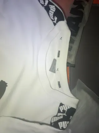 Sudadera Puma Unisex Blanca y Negra