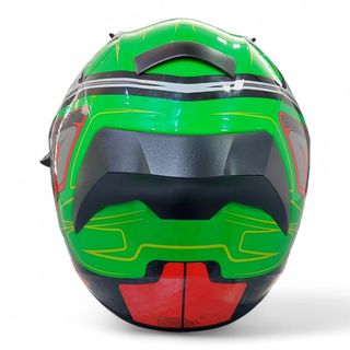 CASCO MOTO NAVA SPORT  VERDE TALLA M