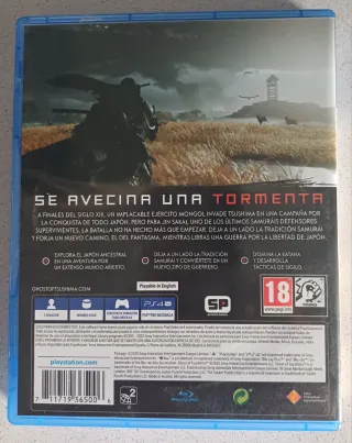 Gost of Tsushima juego play station