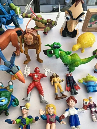 Lote figuras de colección años 90