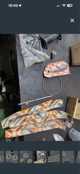 Lote repuestos motocultor Fort Lander Volpino