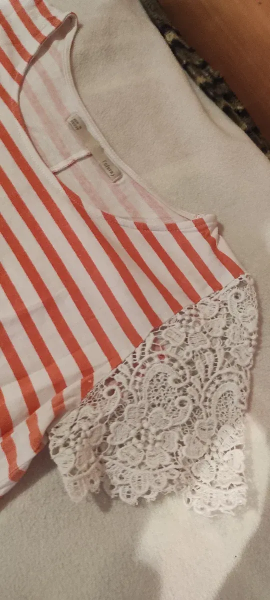 5 Camisetas Manga Corta Mujer talla L