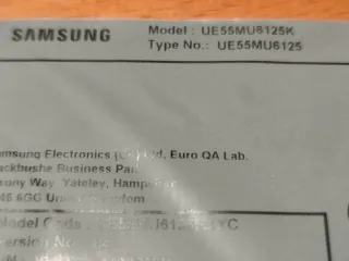 Fuente de Alimentación TV Samsung UE55MU6125K