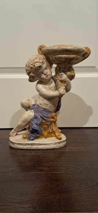 Lote de objetos religiosos antiguos