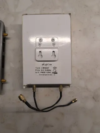 Router WiMAX ZTE IX380 y Antena AW3037 3.3-3.GHz