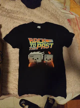 Camiseta friki Back to the Past