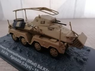 Maqueta Coche Guerra Sd.Kfz.232 (Libya)