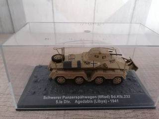 Maqueta Coche Guerra Sd.Kfz.232 (Libya)