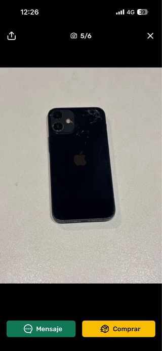 iPhone 12 mini 64GB funciona perfecto