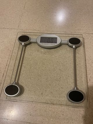 Báscula Digital Cristal El Corte Inglés