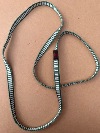 Petzl GriGri+ i mosquetón Petzl + cinta Mammut