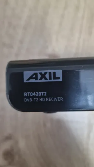 AXIL TDT DVB T2 HD Receptor y grabador
