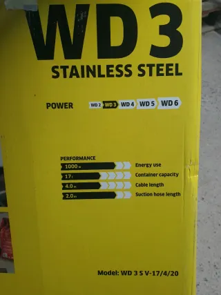 Aspiradora Karcher WD 3