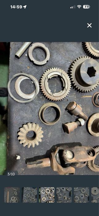 Lote repuestos Lander Volpino