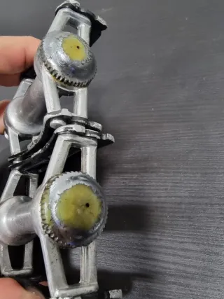 Pedales Campagnolo Super Record + pedales gipiemme