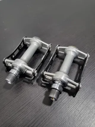 Pedales Campagnolo Super Record + pedales gipiemme