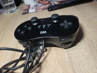 Mando Pro Negro Nintendo Wii